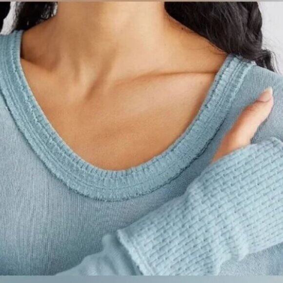 Free People We The Free Colby Long Sleeve Tee, Size XS - Picture 3 of 11